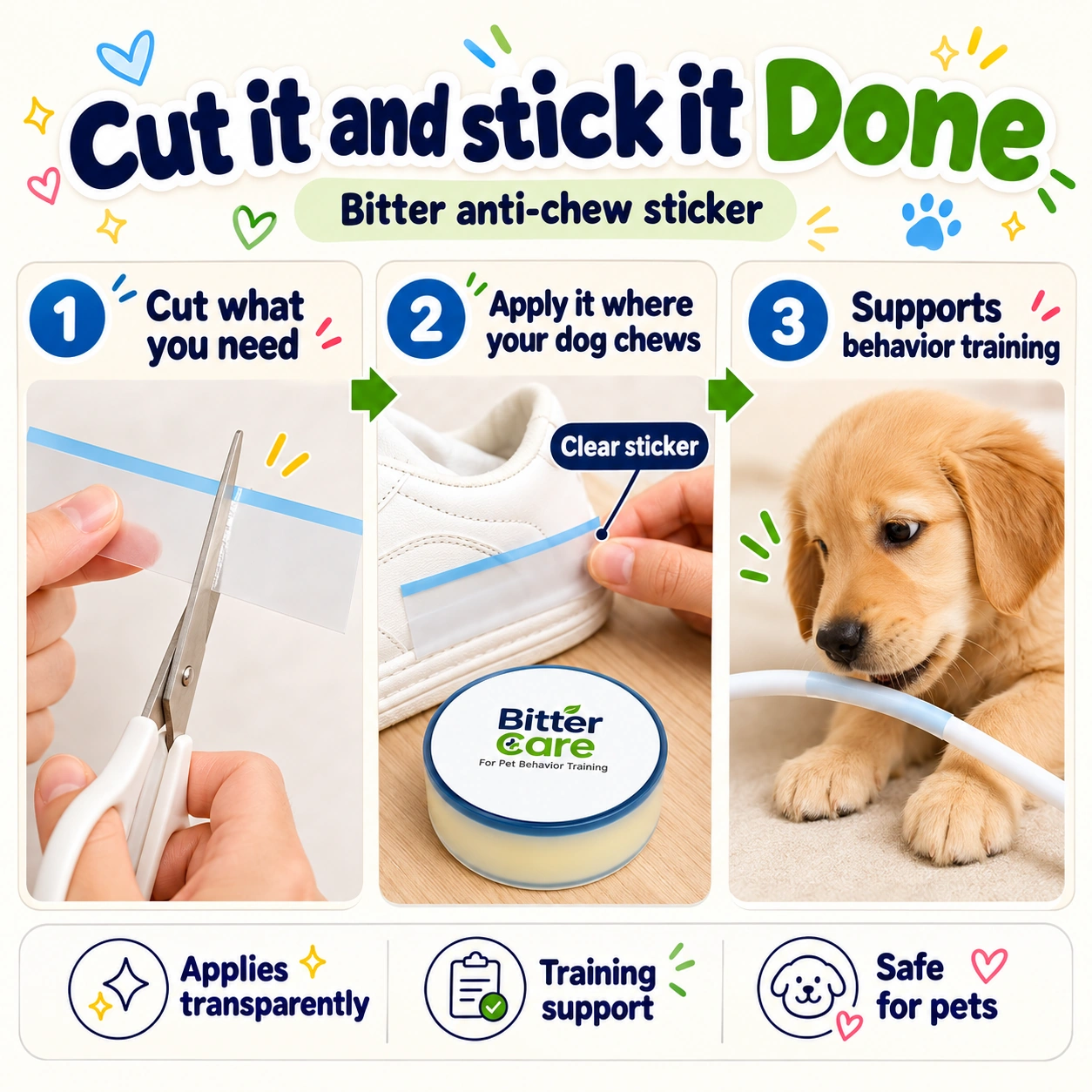 BitterCare product and usage illustration